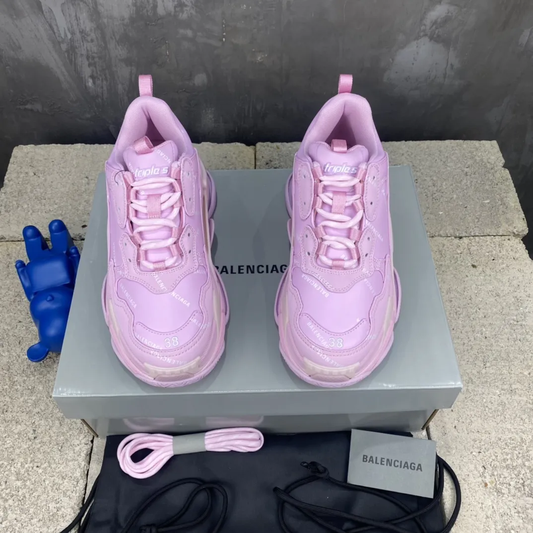 Balenciaga Triple S Pink Sneakers – Replica Sneakers & Balenciaga Shoes Replica Original 766