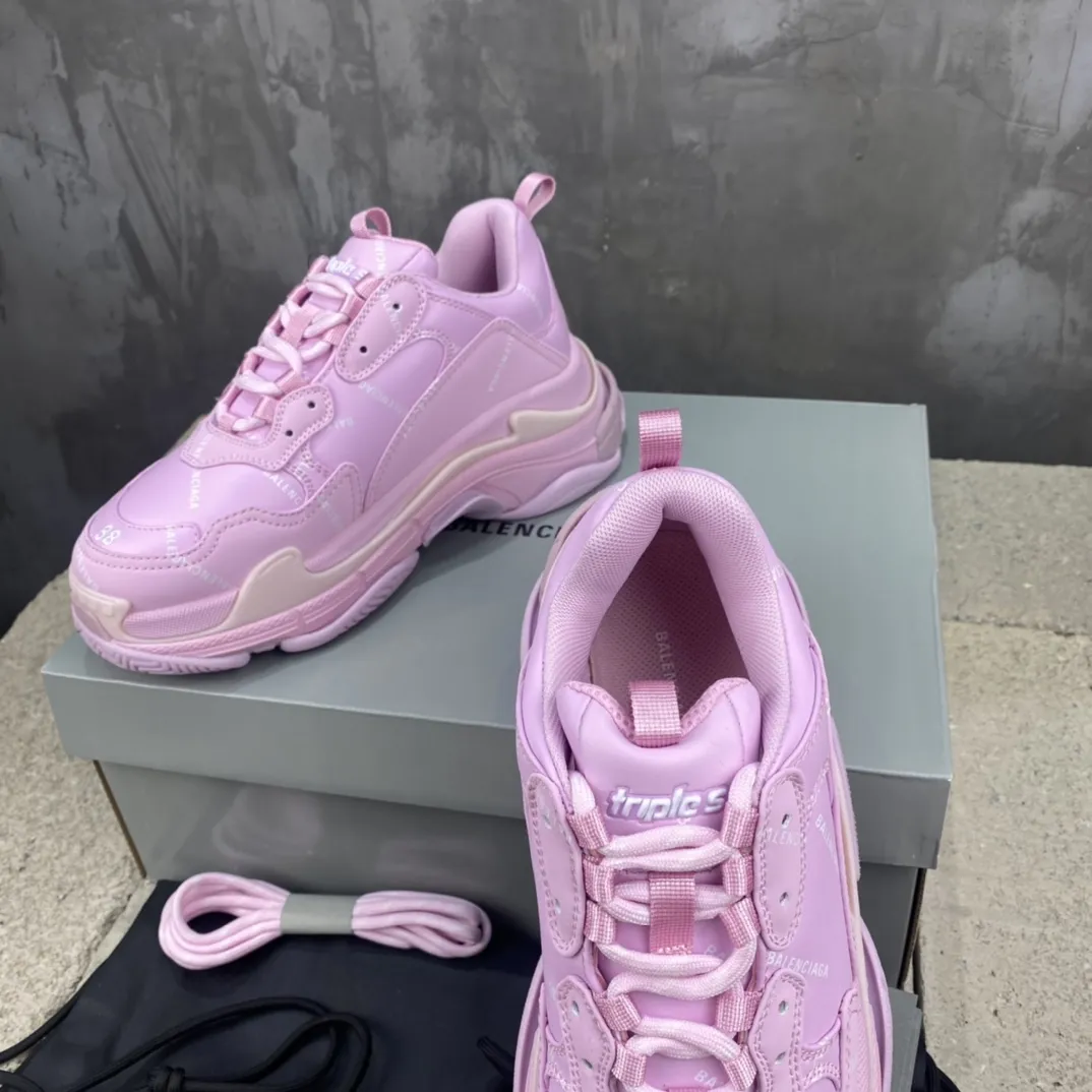 Balenciaga Triple S Pink Sneakers – Replica Sneakers & Balenciaga Shoes Replica Original 766