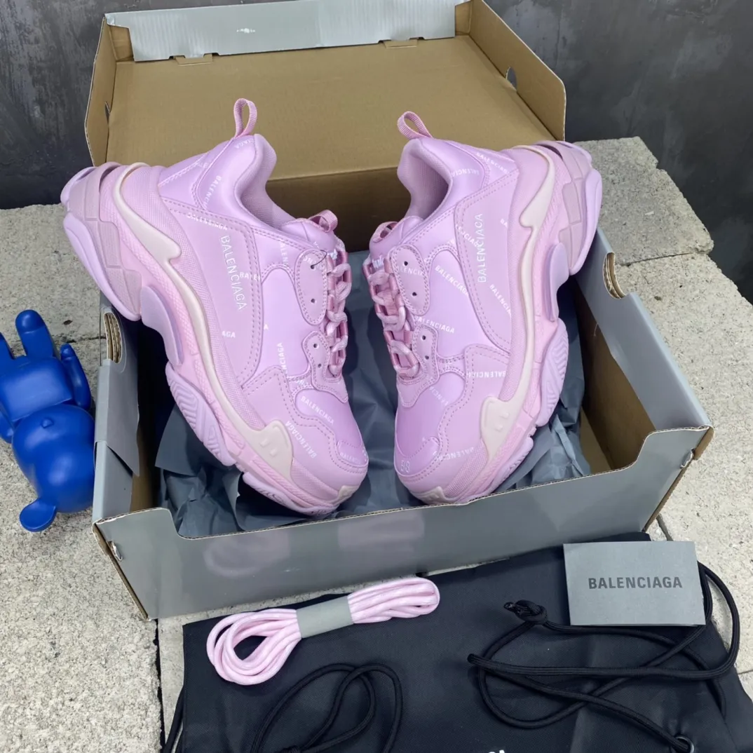 Balenciaga Triple S Pink Sneakers – Replica Sneakers & Balenciaga Shoes Replica Original 766