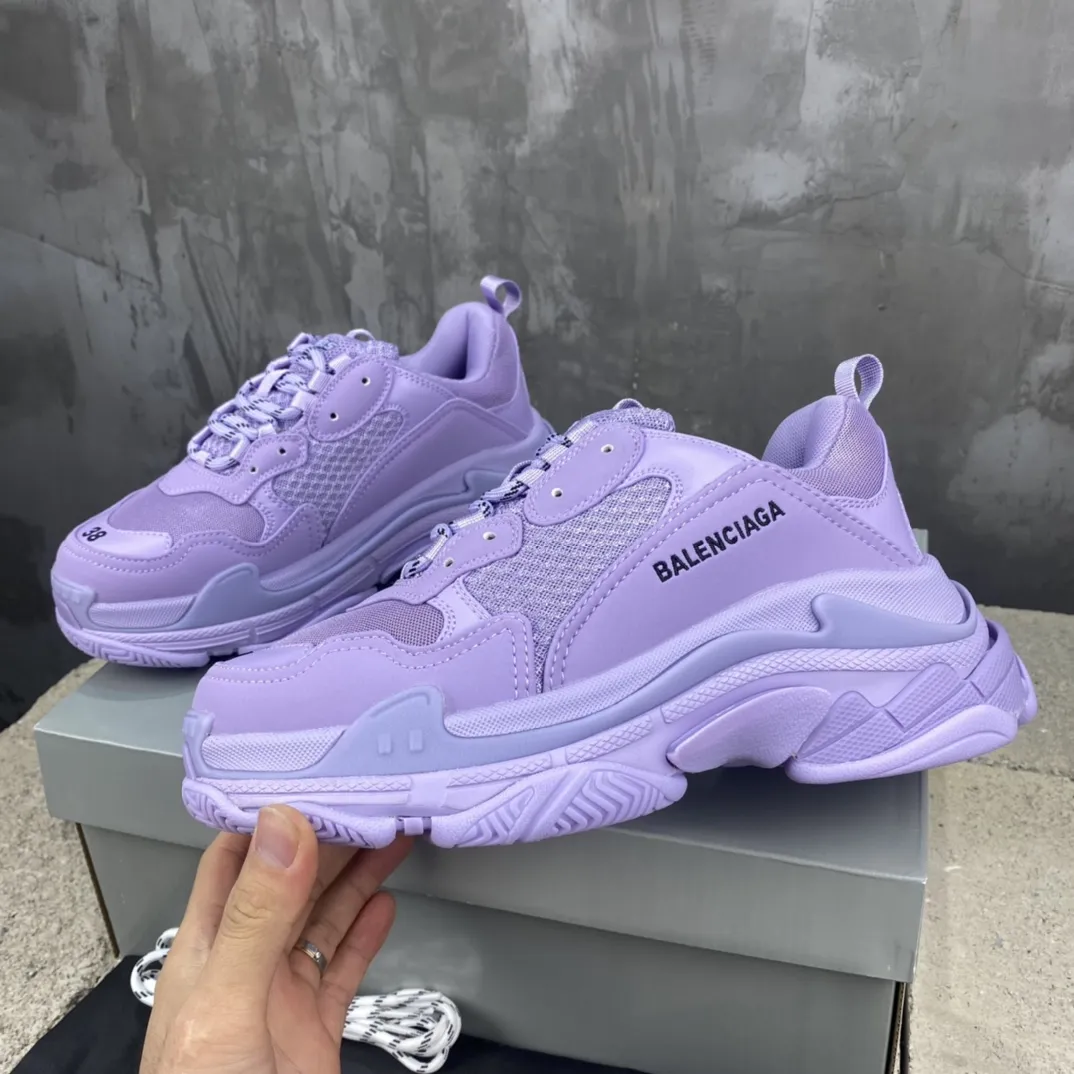 Balenciaga Triple S Purple Sneakers – Replica Sneakers & Balenciaga Shoes Rep Copy Thermal 775