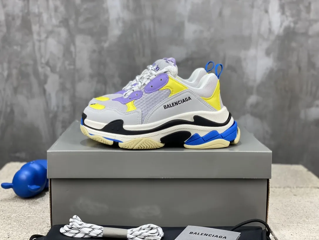 Balenciaga Triple S Sneakers Purple Yellow – Replica Sneakers & Balenciaga Replica Shoes SmartChoice 772