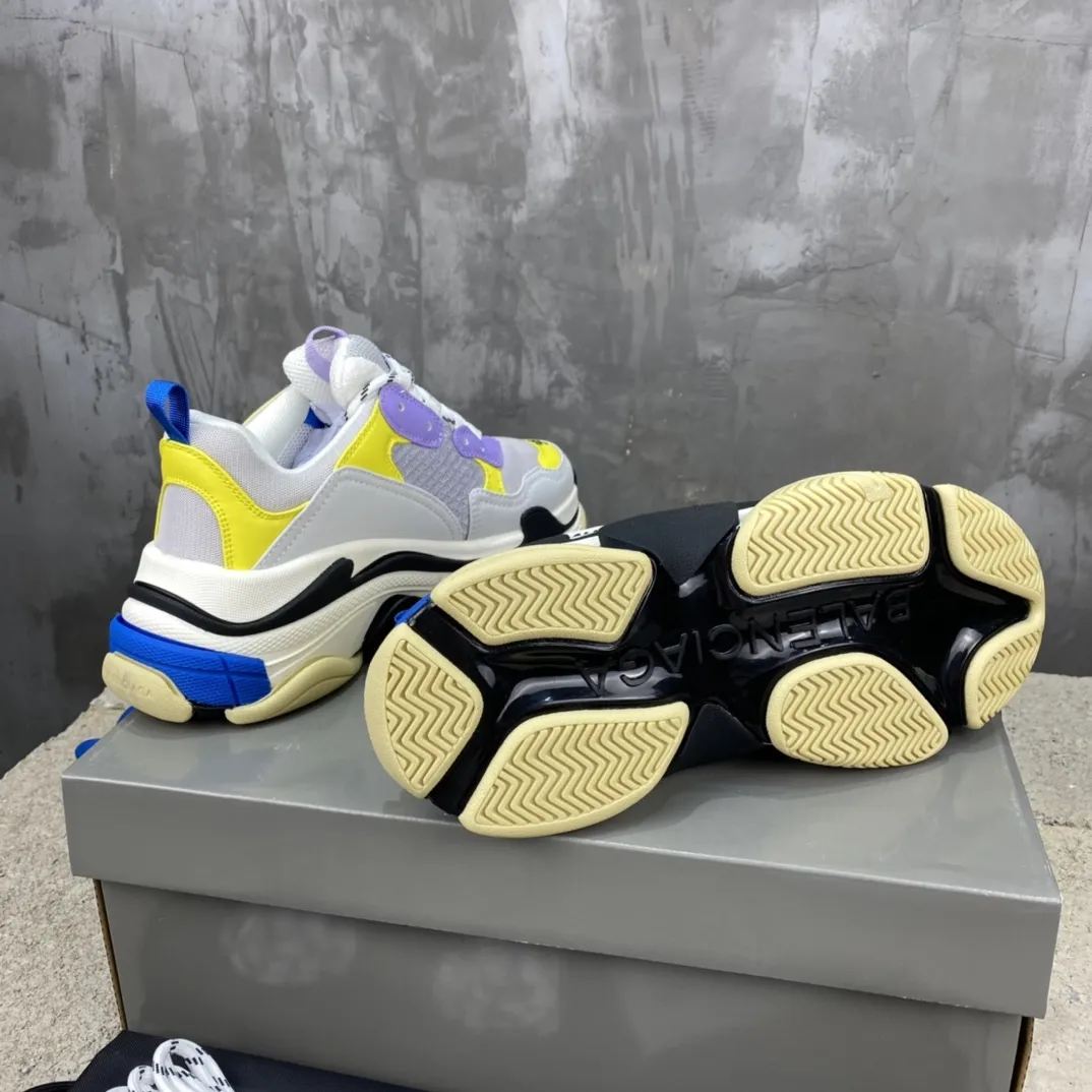 Balenciaga Triple S Sneakers Purple Yellow – Replica Sneakers & Balenciaga Replica Shoes SmartChoice 772