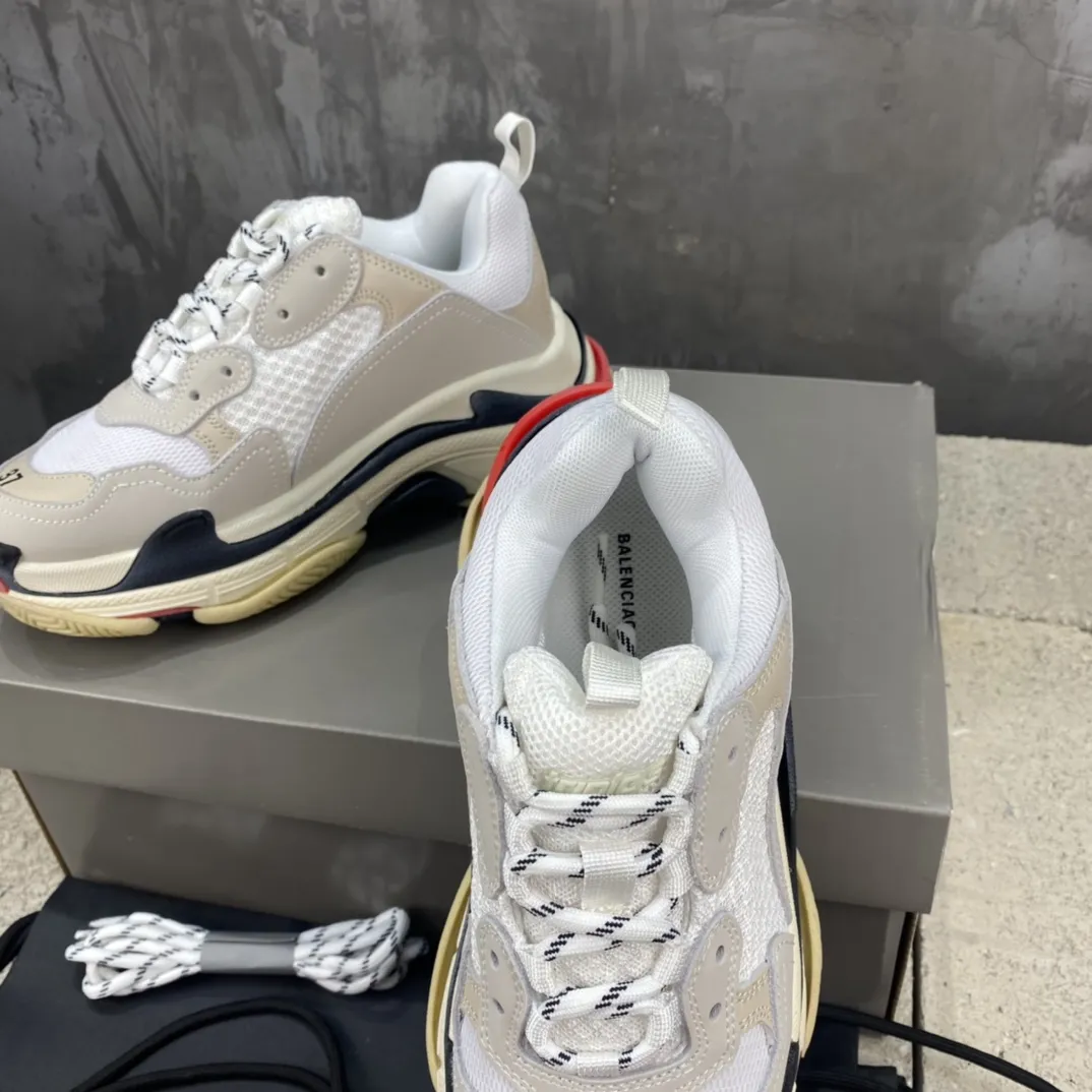 Packable Balenciaga Triple S Sneakers White Multicolor – Replica Sneakers & Balenciaga Replica Shoes 796
