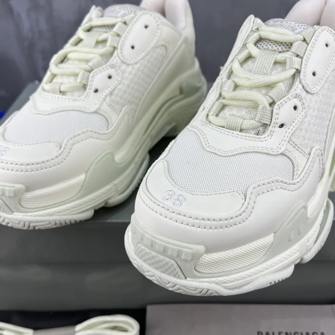 SportInspired Balenciaga Triple S White Dad Sneakers – Replica Sneakers & Balenciaga Shoes Replica 763