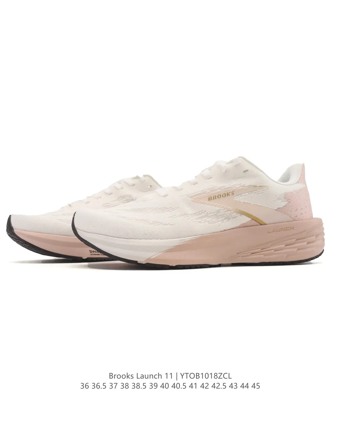 WrinkleFree Brooks Launch 11 Replica Running Shoes White Pink –  Rep Shoes 16