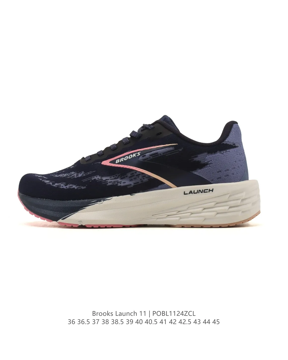 Brooks Launch 11 Running Shoes Black Pink – Replica Brooks Sneakers Resilient 14