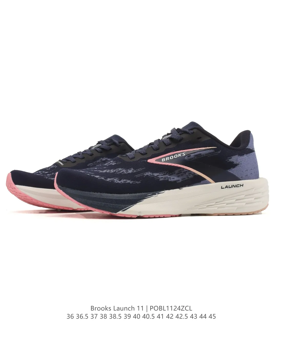 Brooks Launch 11 Running Shoes Black Pink – Replica Brooks Sneakers Resilient 14