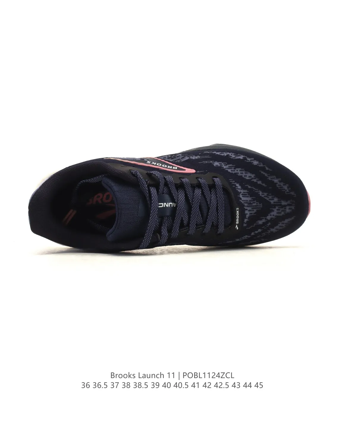 Brooks Launch 11 Running Shoes Black Pink – Replica Brooks Sneakers Resilient 14