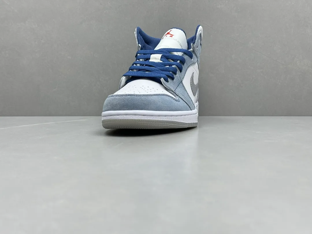 WrinkleFree ChunYuan 230 AJ1 Zhongbang Pure  Version – Washed Blue, Top Rep Shoes, Nike Replica Basketball Shoes, Sizes 36-46 (Including Half Sizes 1300