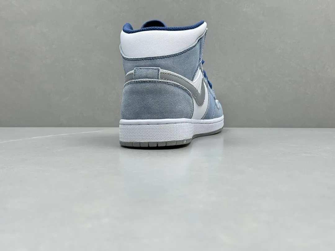 WrinkleFree ChunYuan 230 AJ1 Zhongbang Pure  Version – Washed Blue, Top Rep Shoes, Nike Replica Basketball Shoes, Sizes 36-46 (Including Half Sizes 1300
