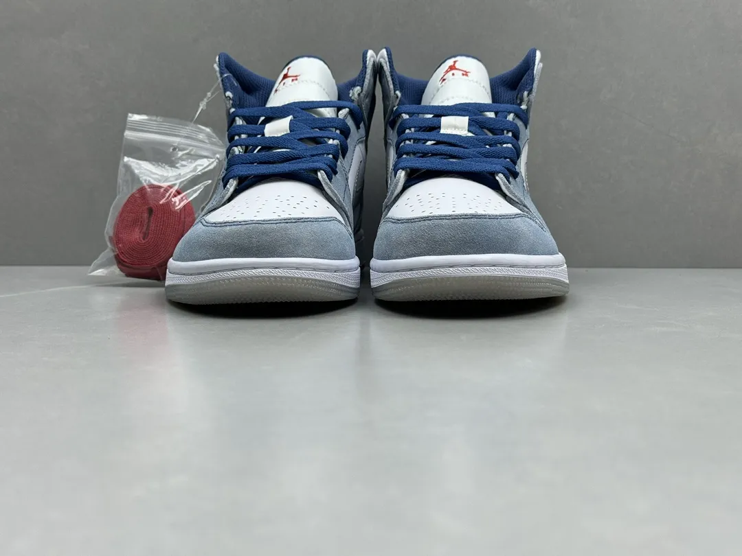 WrinkleFree ChunYuan 230 AJ1 Zhongbang Pure  Version – Washed Blue, Top Rep Shoes, Nike Replica Basketball Shoes, Sizes 36-46 (Including Half Sizes 1300