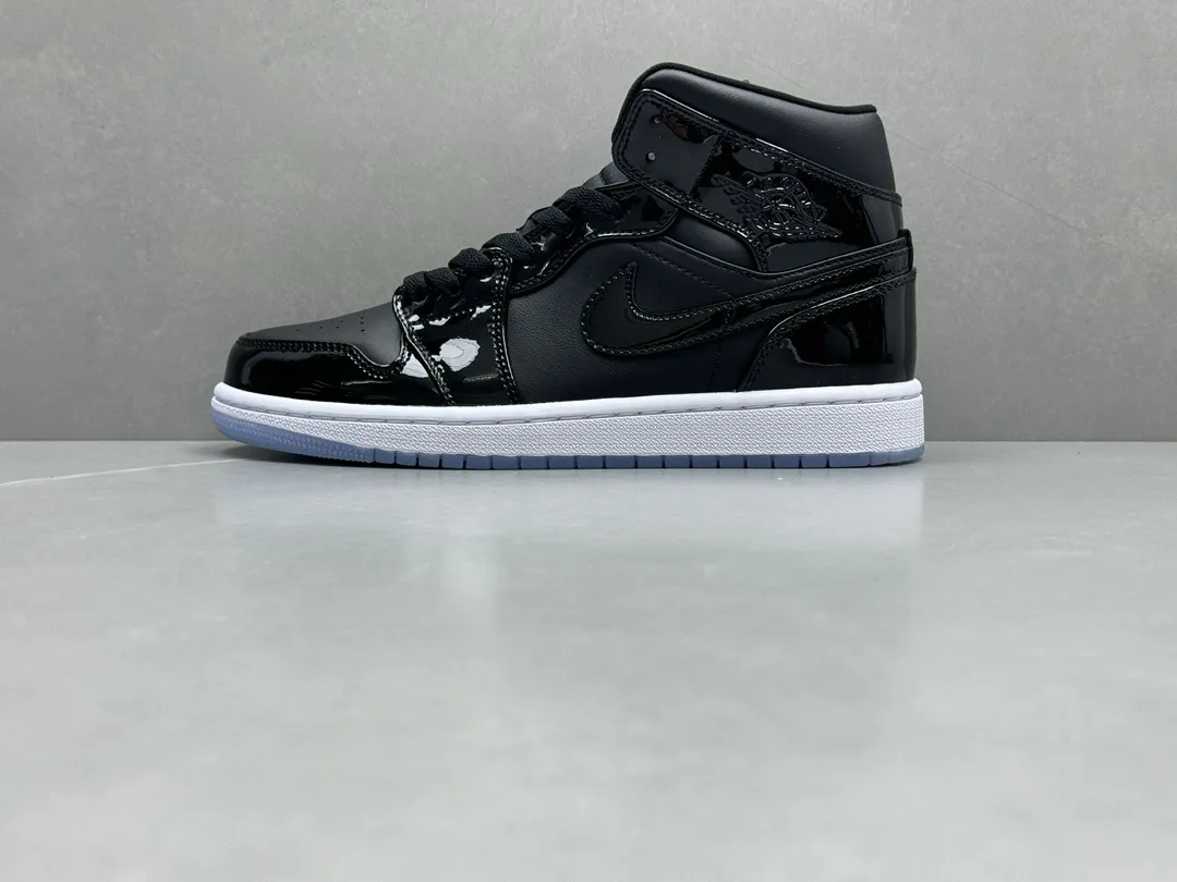 ChunYuan 230 AJ1 Zhongbang Pure  Version Basketball Shoes – Black White, Mid-Top Style, Top Rep Shoes, Best Replica Sneakers, Sizes 36-46 (Including Half Sizes Colorful 1301