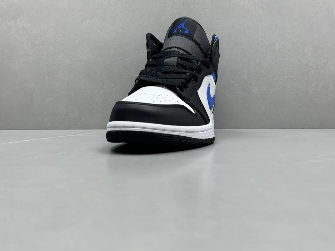 ChunYuan 230 AJ1 Zhongbang Pure  Version Black Blue High-Top Rep Shoes, Best Replica Sneakers, Size 36-46 (Including Half Sizes Bright 1315