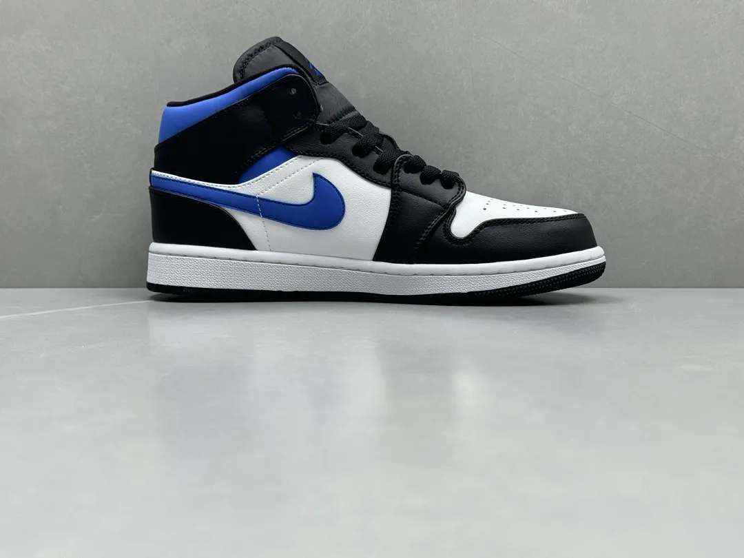 ChunYuan 230 AJ1 Zhongbang Pure  Version Black Blue High-Top Rep Shoes, Best Replica Sneakers, Size 36-46 (Including Half Sizes Bright 1315