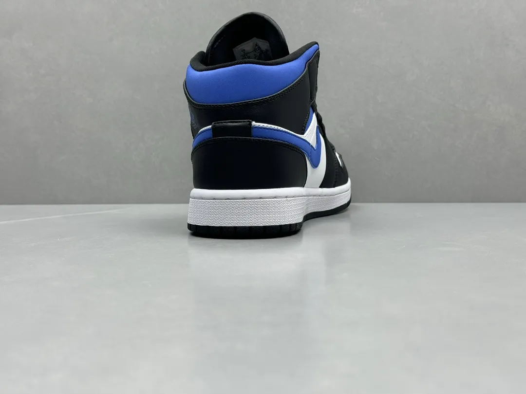 ChunYuan 230 AJ1 Zhongbang Pure  Version Black Blue High-Top Rep Shoes, Best Replica Sneakers, Size 36-46 (Including Half Sizes Bright 1315