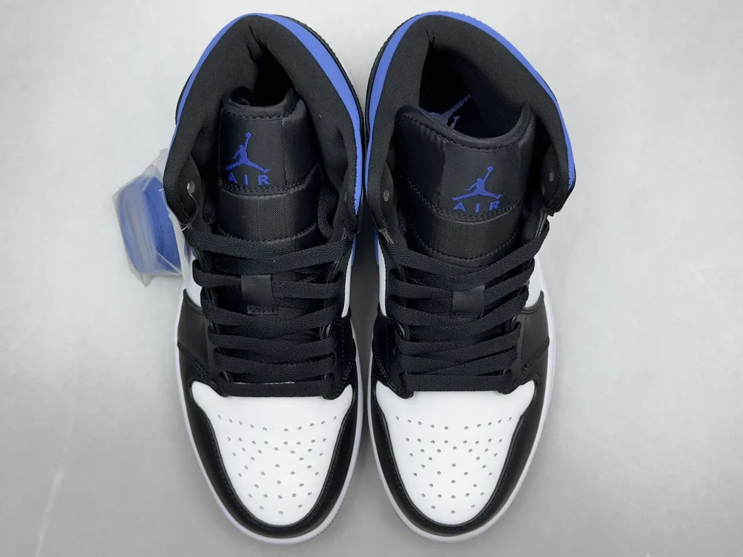 ChunYuan 230 AJ1 Zhongbang Pure  Version Black Blue High-Top Rep Shoes, Best Replica Sneakers, Size 36-46 (Including Half Sizes Bright 1315