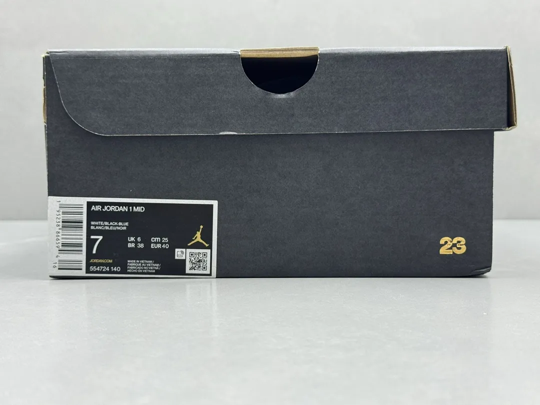 ChunYuan 230 AJ1 Zhongbang Pure  Version Black Blue High-Top Rep Shoes, Best Replica Sneakers, Size 36-46 (Including Half Sizes Bright 1315
