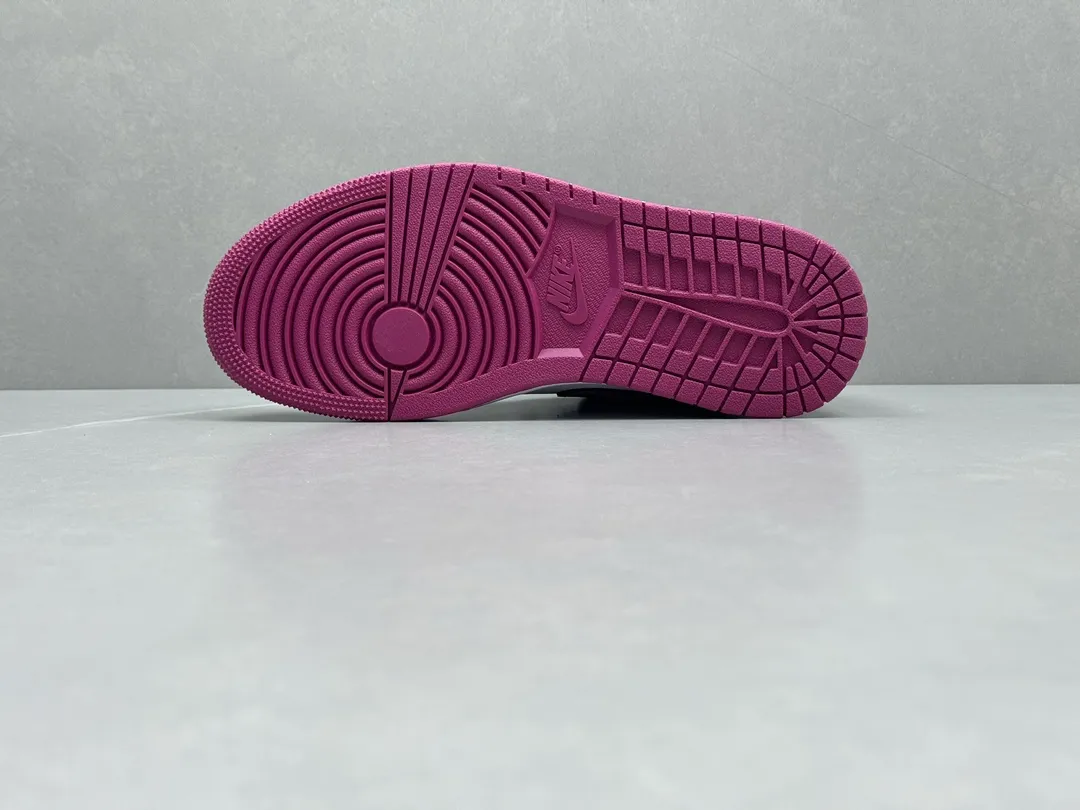 ChunYuan 230 AJ1 Zhongbang Pure  Version Black Purple Mid-Top Rep Shoes, Top-Quality Best Replica Sneakers, Size 36-46 (Including Half Sizes ZipUp 1309