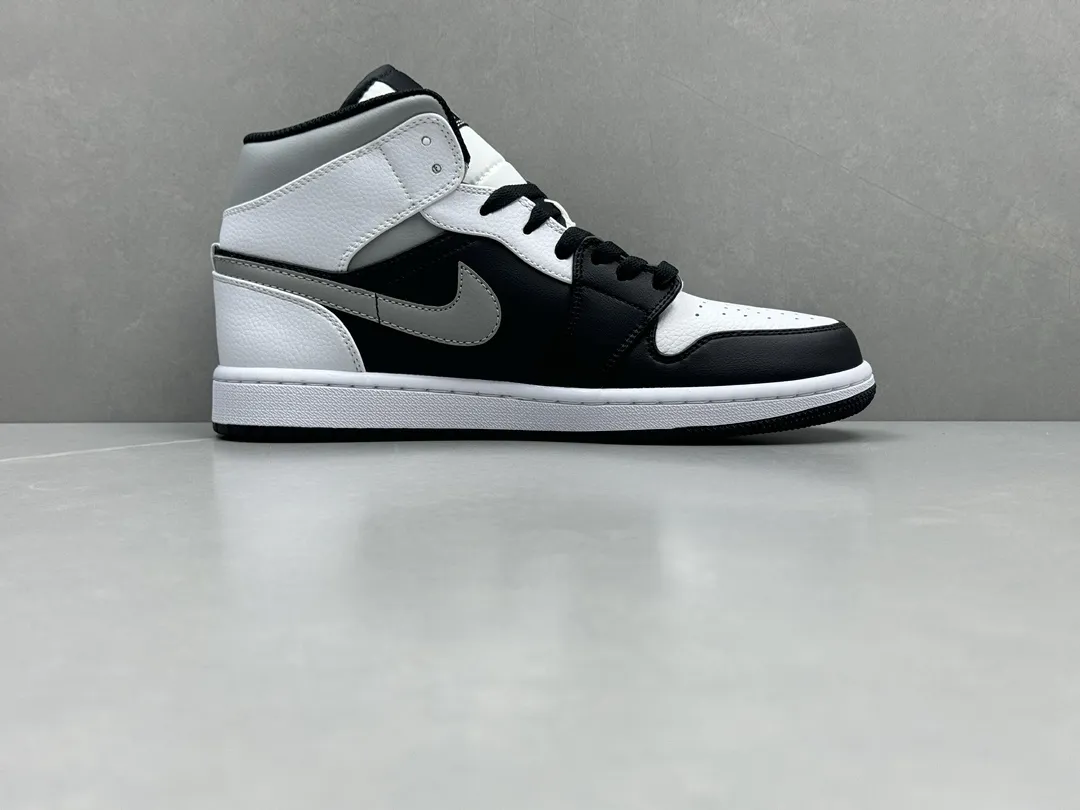 ZipUp ChunYuan 230 AJ1 Zhongbang Pure  Version Black White Grey Basketball Shoes, Top Rep Shoes, Best Replica Sneakers, Sizes 36-46 (Including Half Sizes 1329