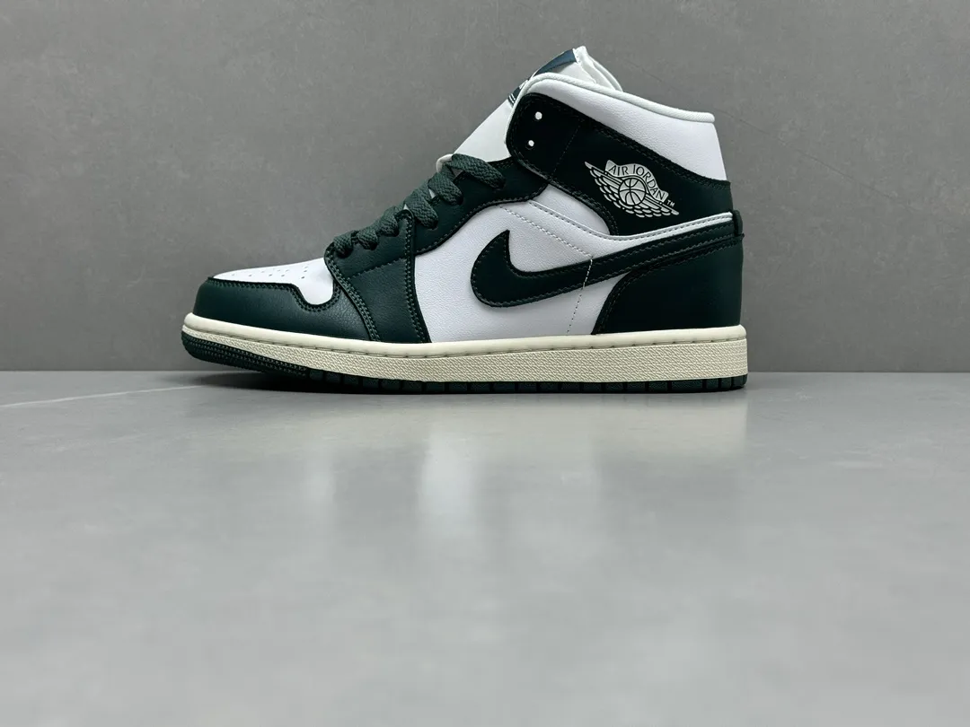 Colorful ChunYuan 230 AJ1 Zhongbang Pure  Version Green White Basketball Shoes, Top Rep Shoes, Best Replica Sneakers, Size 36-46 (Including Half Sizes 1290