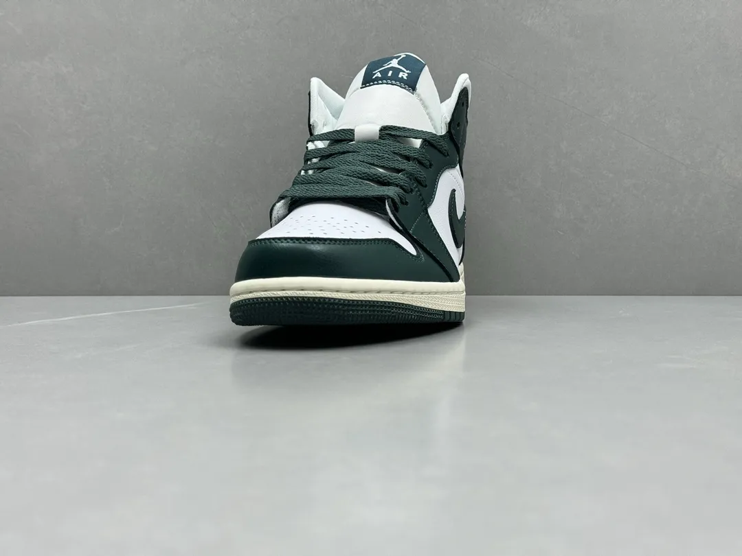 Colorful ChunYuan 230 AJ1 Zhongbang Pure  Version Green White Basketball Shoes, Top Rep Shoes, Best Replica Sneakers, Size 36-46 (Including Half Sizes 1290