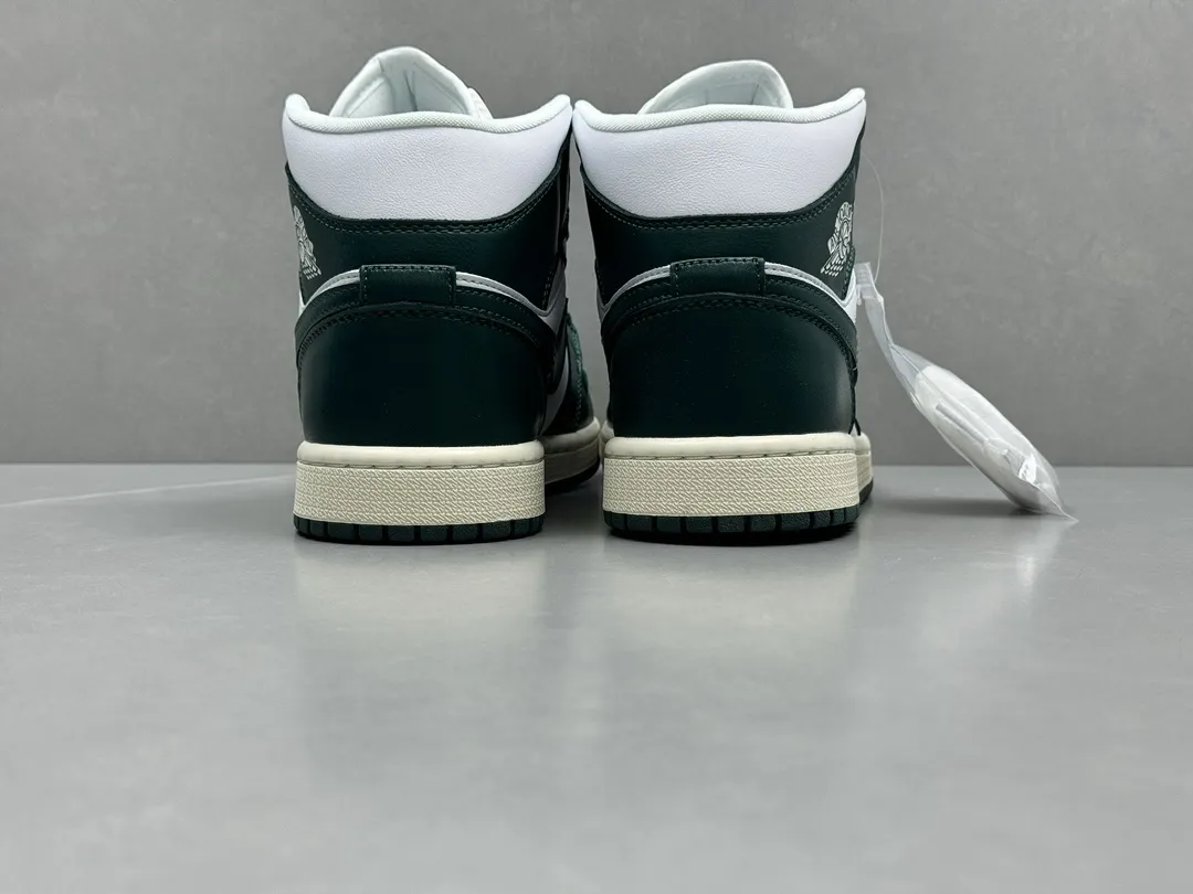 Colorful ChunYuan 230 AJ1 Zhongbang Pure  Version Green White Basketball Shoes, Top Rep Shoes, Best Replica Sneakers, Size 36-46 (Including Half Sizes 1290