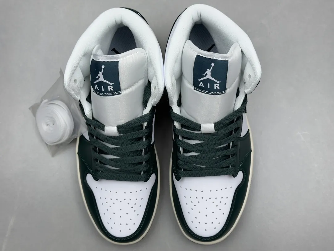 Colorful ChunYuan 230 AJ1 Zhongbang Pure  Version Green White Basketball Shoes, Top Rep Shoes, Best Replica Sneakers, Size 36-46 (Including Half Sizes 1290