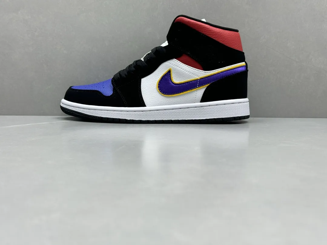 ChunYuan 230 AJ1 Zhongbang Pure  Version Lakers Colorway Basketball Shoes, Top Rep Shoes, Best Replica Sneakers, Size 36-46 (Including Half Sizes SmartChoice 1299