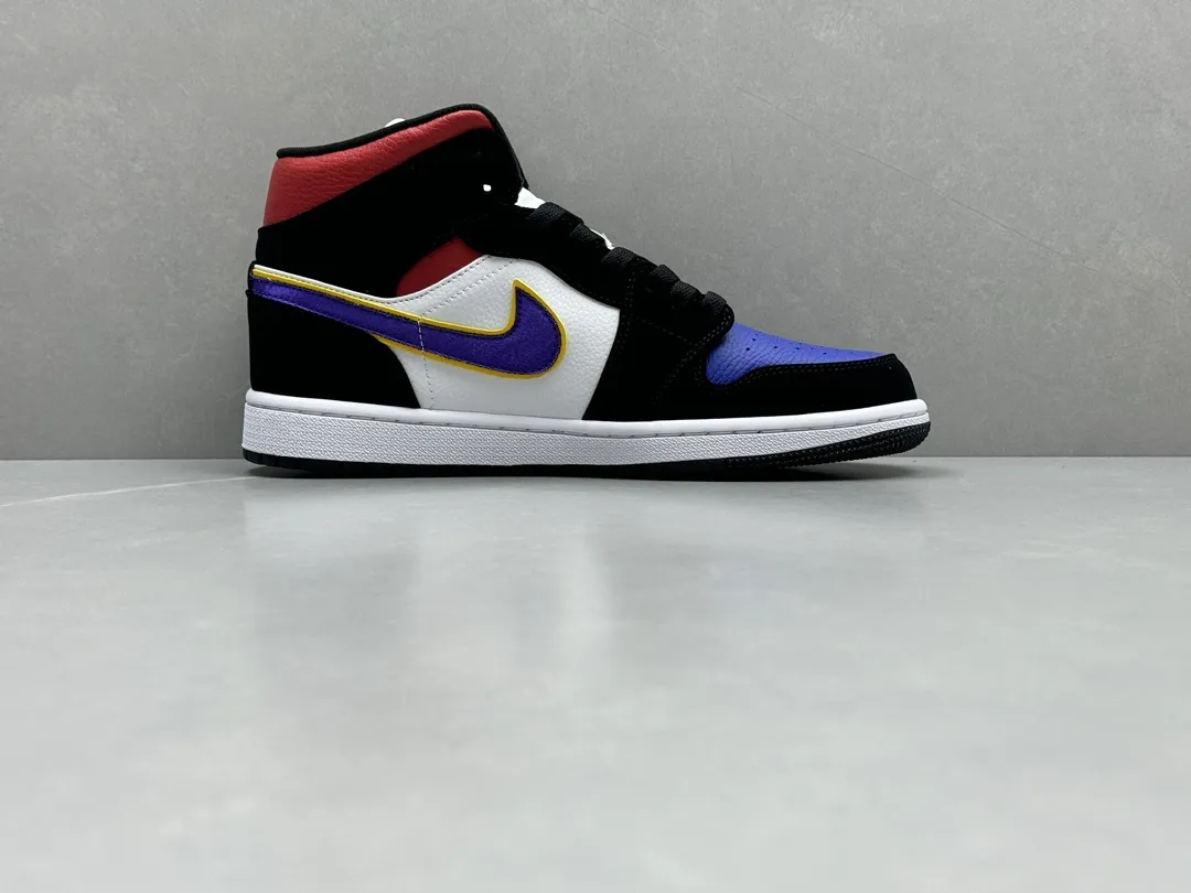 ChunYuan 230 AJ1 Zhongbang Pure  Version Lakers Colorway Basketball Shoes, Top Rep Shoes, Best Replica Sneakers, Size 36-46 (Including Half Sizes SmartChoice 1299