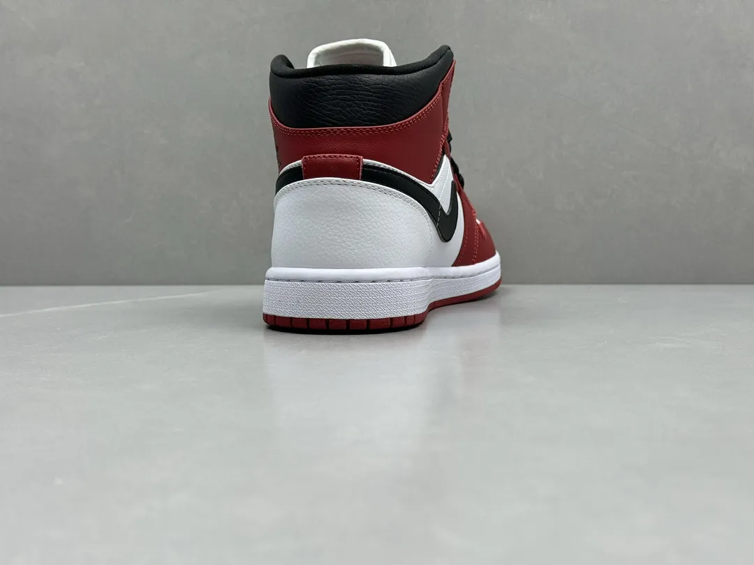 Affordable ChunYuan 230 AJ1 Zhongbang Pure  Version “Little Chicago” – Red White Black High-Top Rep Shoes, Top-Quality Best Replica Sneakers, Sizes 36-46 (Including Half Sizes 1297