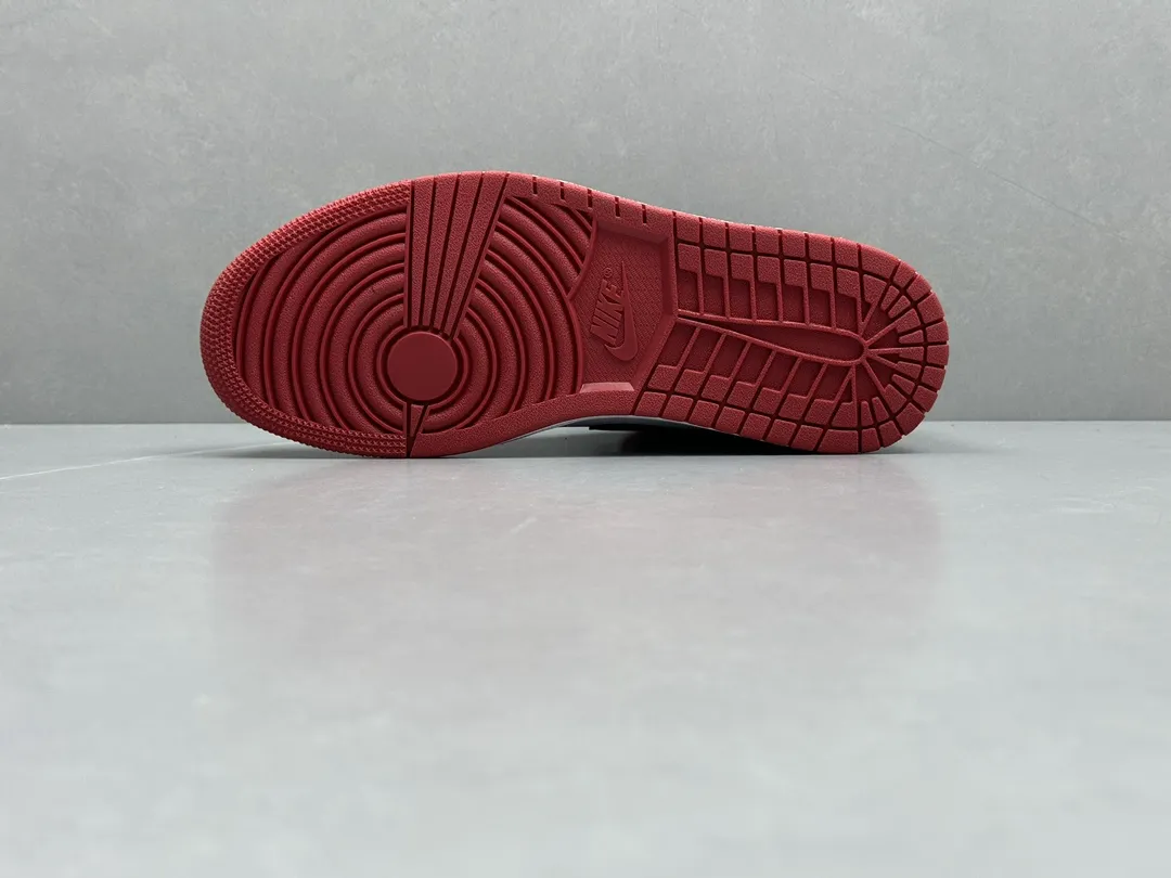 Affordable ChunYuan 230 AJ1 Zhongbang Pure  Version “Little Chicago” – Red White Black High-Top Rep Shoes, Top-Quality Best Replica Sneakers, Sizes 36-46 (Including Half Sizes 1297