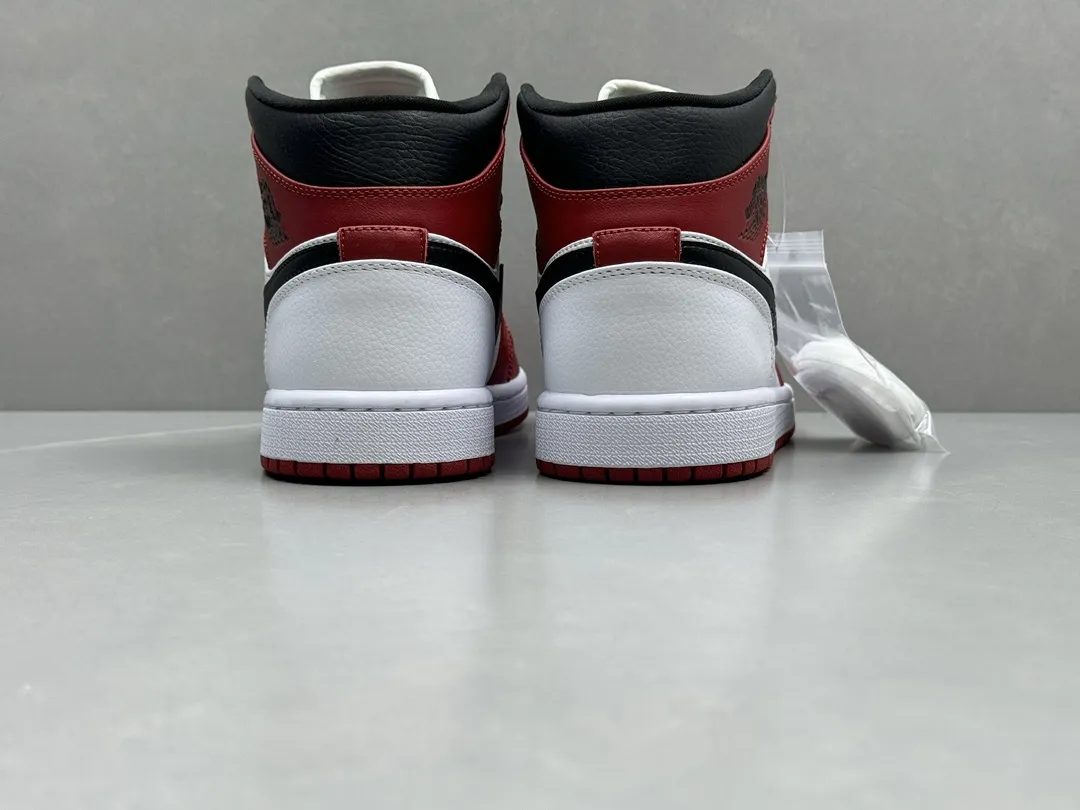 Affordable ChunYuan 230 AJ1 Zhongbang Pure  Version “Little Chicago” – Red White Black High-Top Rep Shoes, Top-Quality Best Replica Sneakers, Sizes 36-46 (Including Half Sizes 1297