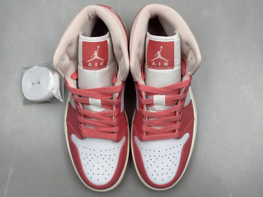 Breathable ChunYuan 230 AJ1 Zhongbang Pure  Version Pink Basketball Shoes, Top Rep Shoes, Best Replica Sneakers, Size 36-46 (Including Half Sizes 1308