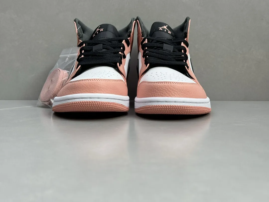 Practical ChunYuan 230 AJ1 Zhongbang Pure  Version Pink High-Top Sneakers, Top Rep Shoes, Best Replica Sneakers, Size 36-46 (Including Half Sizes 1323