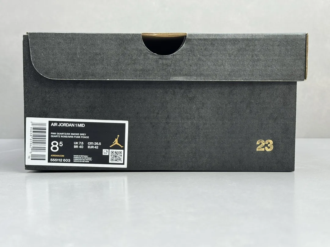 Practical ChunYuan 230 AJ1 Zhongbang Pure  Version Pink High-Top Sneakers, Top Rep Shoes, Best Replica Sneakers, Size 36-46 (Including Half Sizes 1323