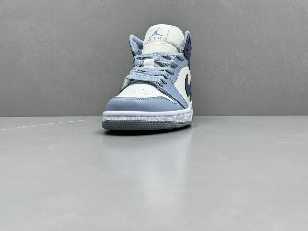 StreetReady ChunYuan 230 AJ1 Zhongbang Pure  Version Sneakers – Haze Blue, High-Top Style, Top Rep Shoes, Premium Nike Replica, Sizes 36-46 (Including Half Sizes 1310