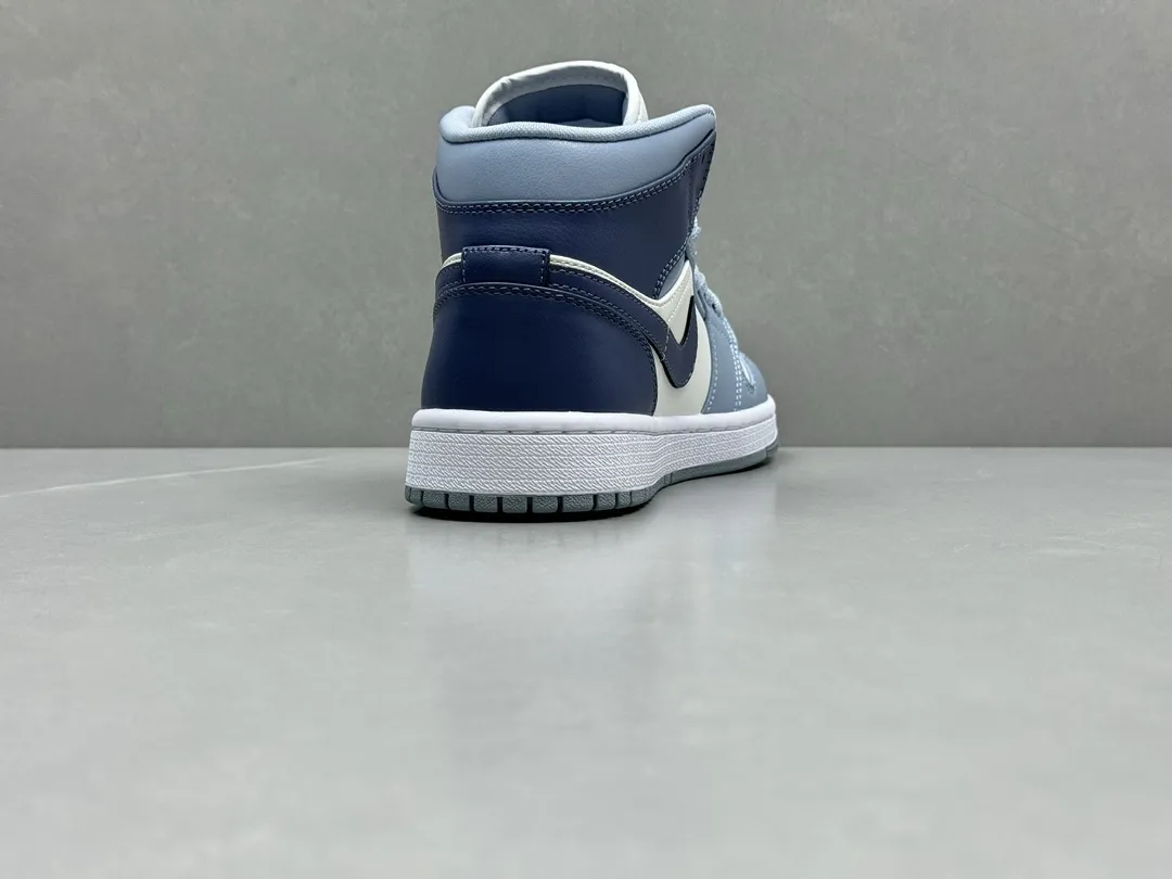 StreetReady ChunYuan 230 AJ1 Zhongbang Pure  Version Sneakers – Haze Blue, High-Top Style, Top Rep Shoes, Premium Nike Replica, Sizes 36-46 (Including Half Sizes 1310