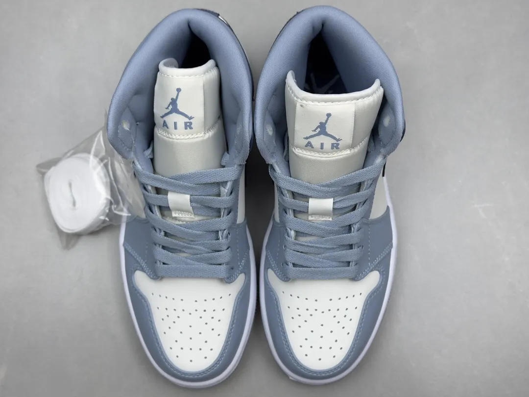 StreetReady ChunYuan 230 AJ1 Zhongbang Pure  Version Sneakers – Haze Blue, High-Top Style, Top Rep Shoes, Premium Nike Replica, Sizes 36-46 (Including Half Sizes 1310