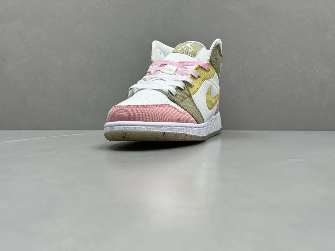 Classic ChunYuan 230 AJ1 Zhongbang Pure  Version Sneakers – Pink White Brown, Various Styles, Sizes 36-46 (Including Half Sizes), Top Rep Shoes, Nike Replica 1311