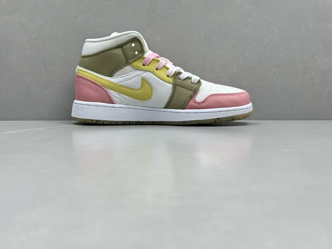 Classic ChunYuan 230 AJ1 Zhongbang Pure  Version Sneakers – Pink White Brown, Various Styles, Sizes 36-46 (Including Half Sizes), Top Rep Shoes, Nike Replica 1311