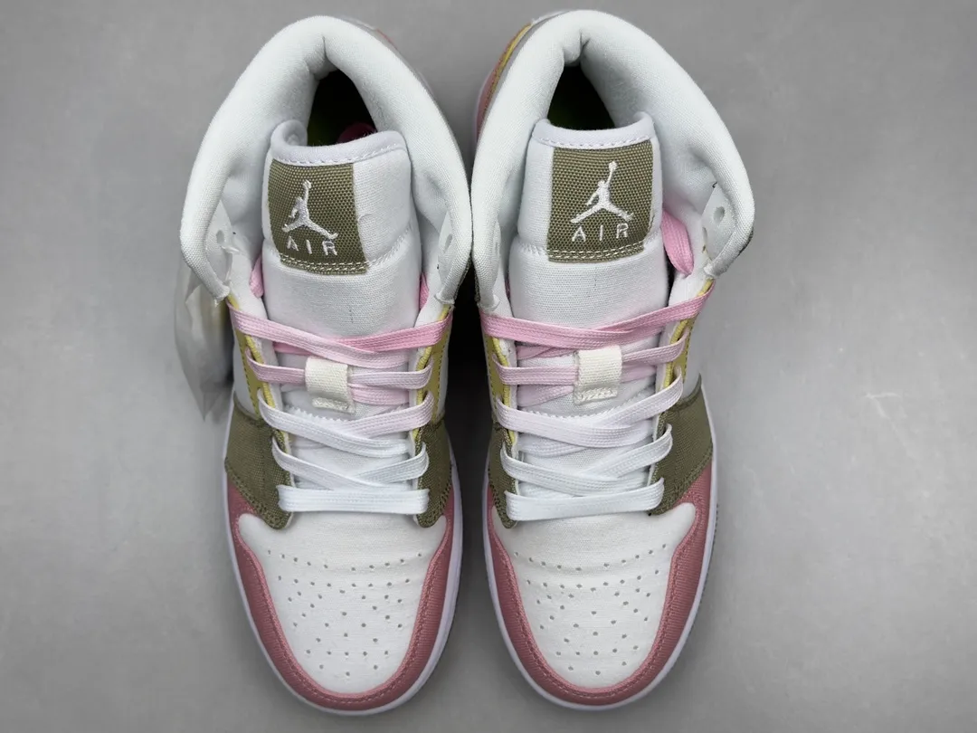Classic ChunYuan 230 AJ1 Zhongbang Pure  Version Sneakers – Pink White Brown, Various Styles, Sizes 36-46 (Including Half Sizes), Top Rep Shoes, Nike Replica 1311