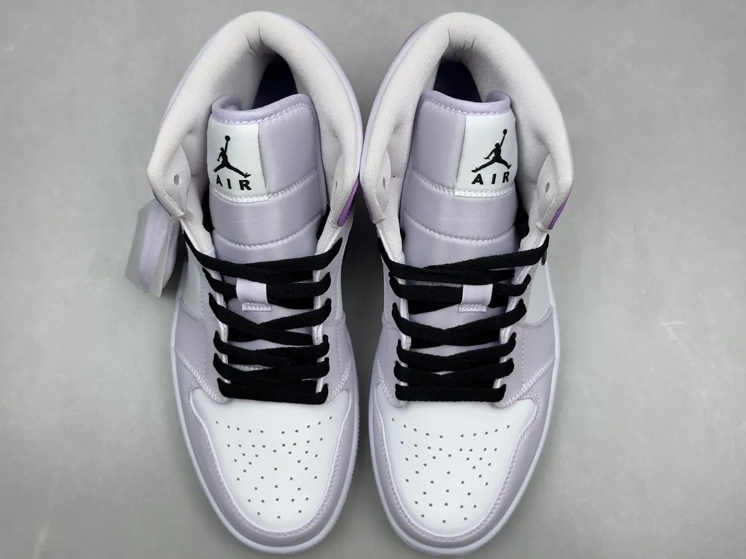 FashionForward ChunYuan 230 AJ1 Zhongbang Pure  Version White Purple Basketball Shoes, Top Rep Shoes, Best Replica Sneakers, Sizes 36-46 (Including Half Sizes 1303