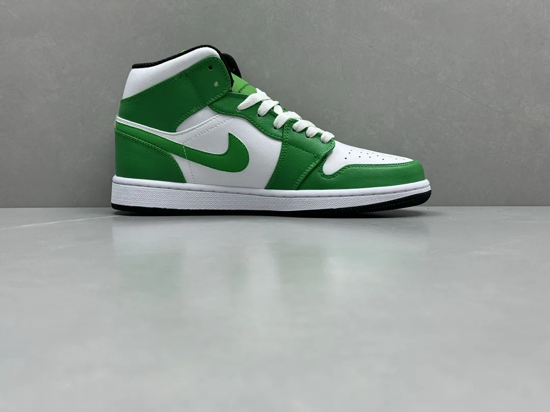 HighPerformance ChunYuan 230 AJ1 Zhongbang Pure  Version White Green Basketball Shoes – Top Rep Shoes & Best Replica Sneakers in Sizes 36-46 (Including Half Sizes 1293