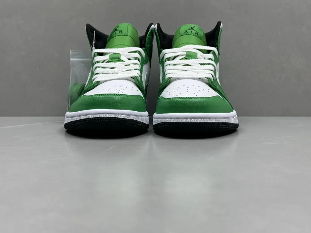 HighPerformance ChunYuan 230 AJ1 Zhongbang Pure  Version White Green Basketball Shoes – Top Rep Shoes & Best Replica Sneakers in Sizes 36-46 (Including Half Sizes 1293