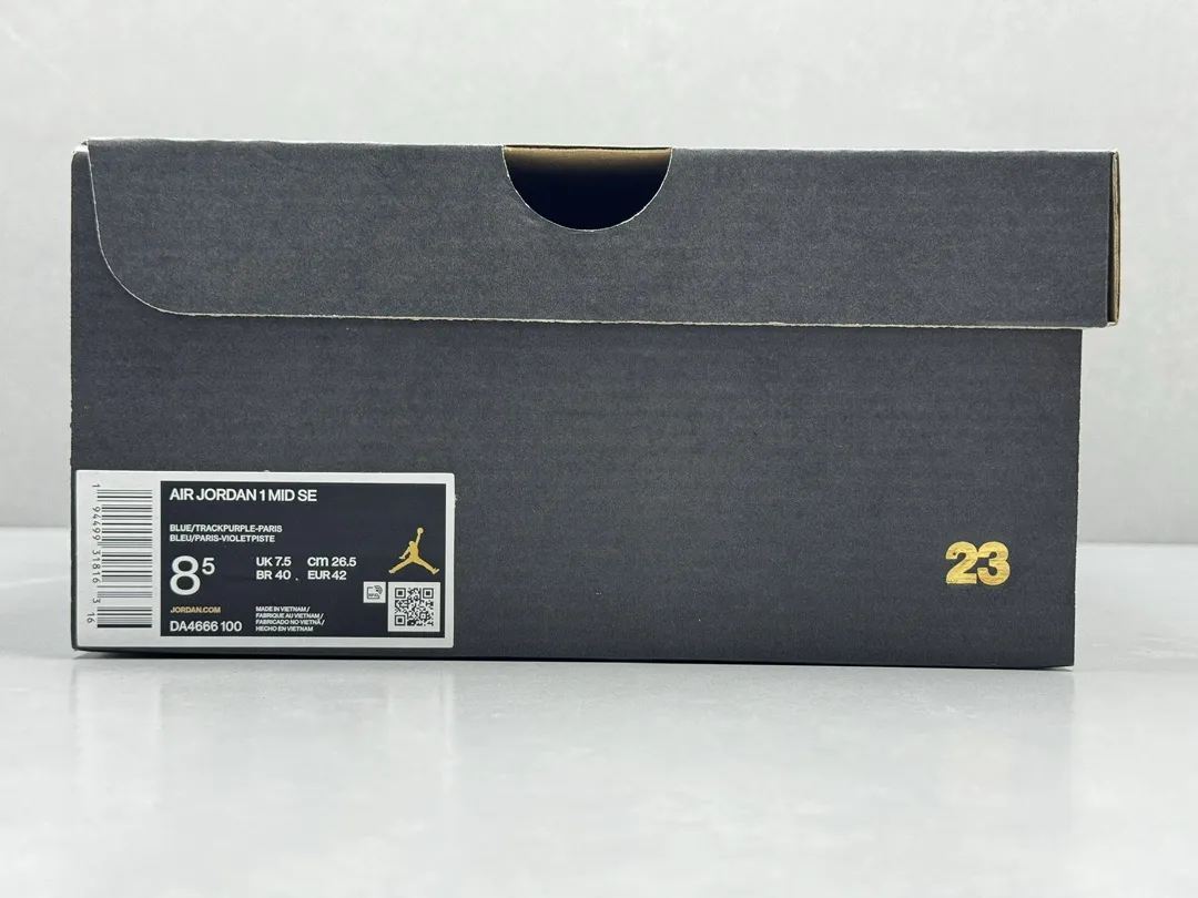 ComfortFit ChunYuan AJ1 Zhongbang Pure  Version Basketball Shoes – Grey Blue, High-Top, Rep Shoes, Top Replica Sneakers, Size 36-46 (Including Half Sizes 1322