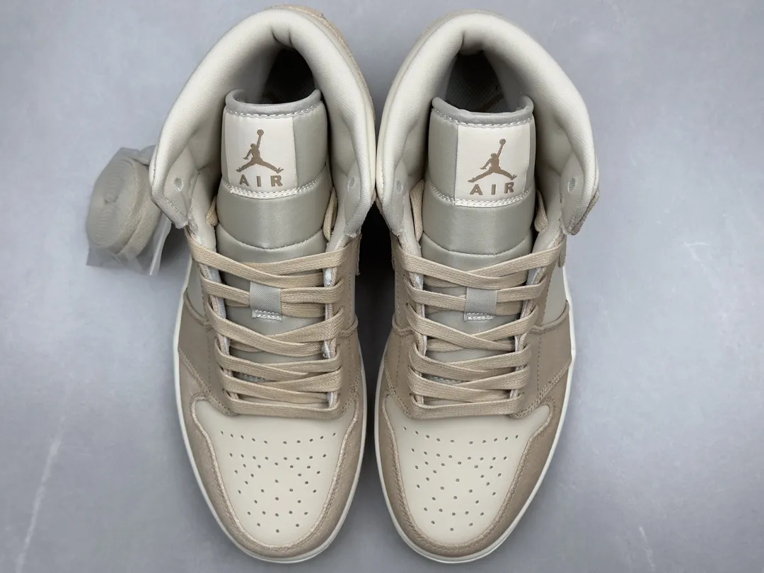 ChunYuan AJ1 Zhongbang Pure  Version Light Brown Basketball Shoes, Top Rep Shoes, Best Replica Sneakers, Size 36-46 (Including Half Sizes Resilient 1334