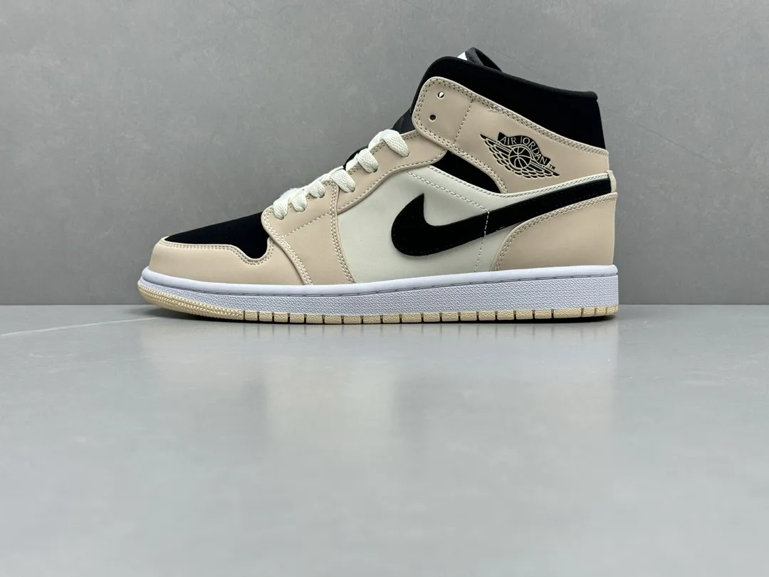 ChunYuan AJ1 Zhongbang Pure  Version Men’s Basketball Shoes – Milk Tea Color, Top Rep Shoes, Best Replica Sneakers, Size 36-46 (Including Half Sizes Refined 1331