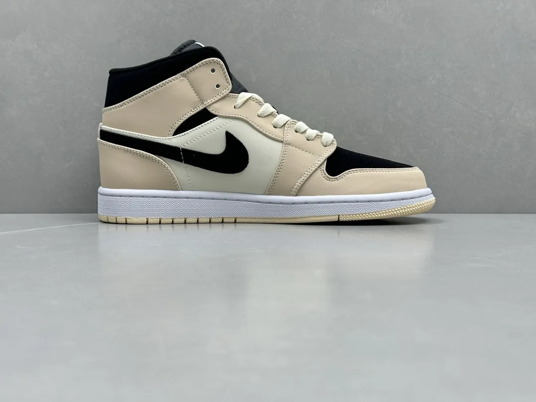 ChunYuan AJ1 Zhongbang Pure  Version Men’s Basketball Shoes – Milk Tea Color, Top Rep Shoes, Best Replica Sneakers, Size 36-46 (Including Half Sizes Refined 1331