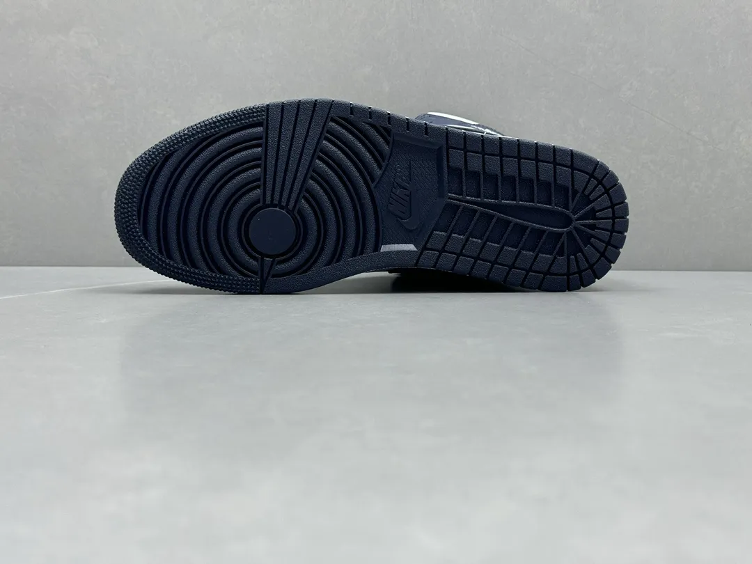 Popular ChunYuan AJ1 Zhongbang Pure  Version Obsidian Black White Basketball Shoes, Top Rep Shoes, Best Replica Sneakers, Size 36-46 (Including Half Sizes 1328