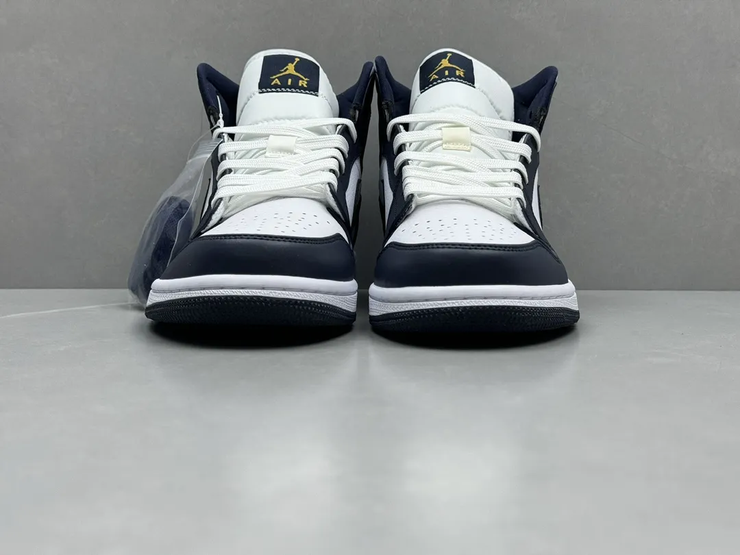 Popular ChunYuan AJ1 Zhongbang Pure  Version Obsidian Black White Basketball Shoes, Top Rep Shoes, Best Replica Sneakers, Size 36-46 (Including Half Sizes 1328